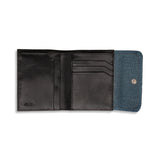 Ladies Wallet - BLUE BLACK