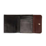 Ladies Wallet - BROWN BLACK