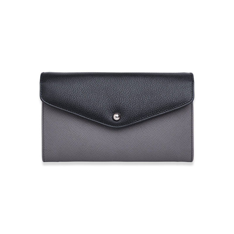LADIES BAG - GREY BLACK